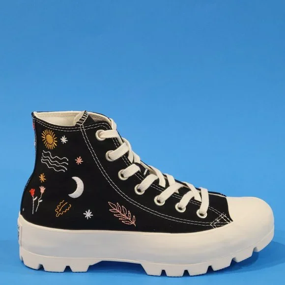 Converse CTAS Hi Lugged 'It's OK To Wander' Women's Platform Sneaker 571753C NWT - Picture 2 of 6